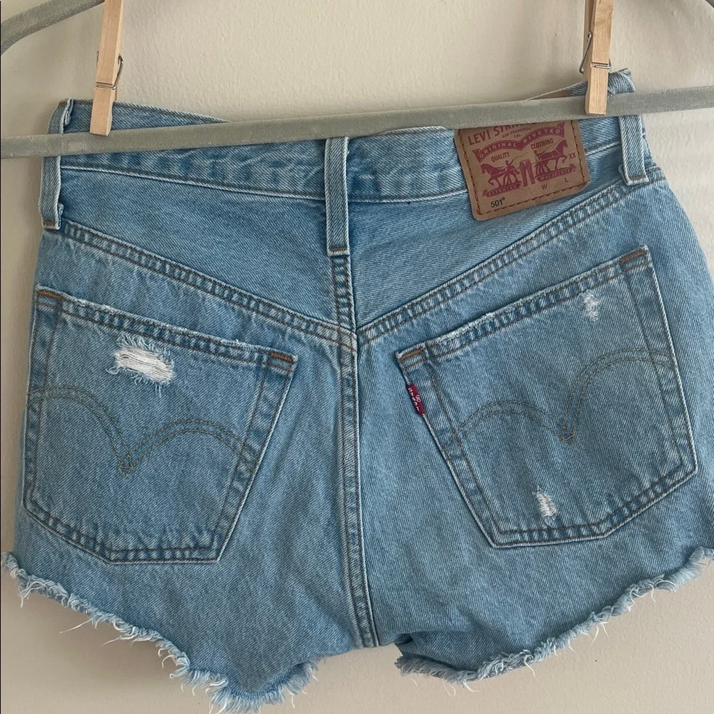 Distressed Denim Women Shorts